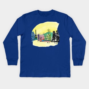 Paris Kids Long Sleeve T-Shirt